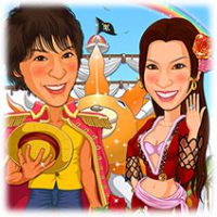 ワンピース 6 縦 ルフィ ナミの指名手配書 結婚式の美しい似顔絵 美顔絵 Com