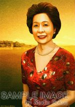 Oil portrait style, Portrait of a Lady