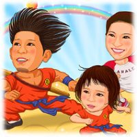 コスチューム・新婦アラレちゃん・お子様追加