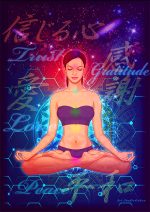 A-20 Meditation Woman